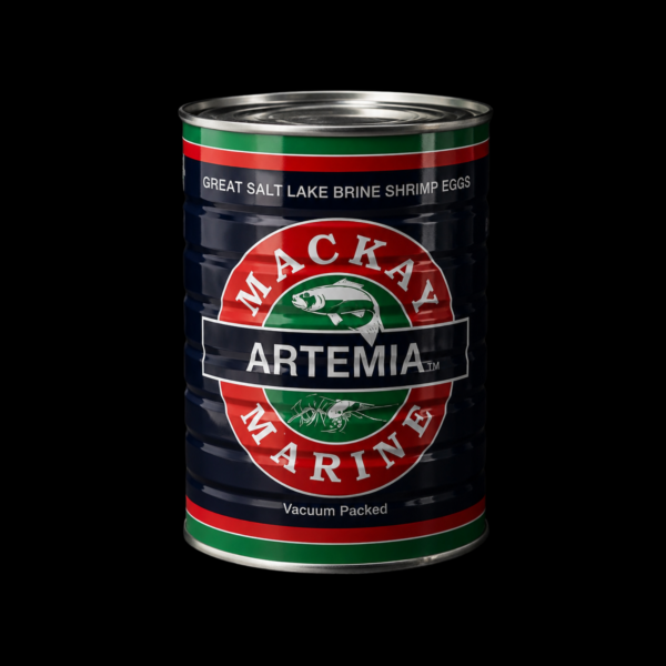 LATA DE ARTEMIA MACKAY LATA NEGRA 454 G